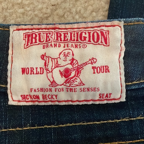 True Religion Becky Flare 26 petite - Picture 5 of 6